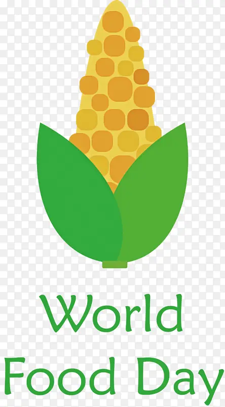 世界粮食日 商标 叶子