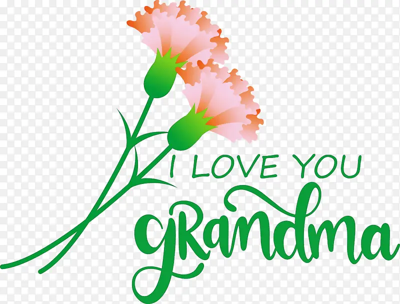 祖母节 祖母 标志