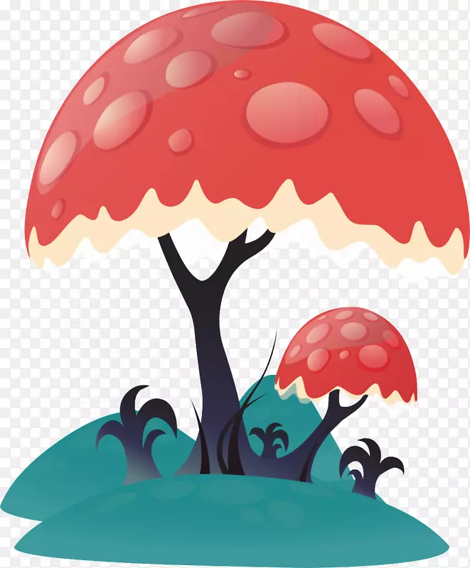 卡通高清蘑菇