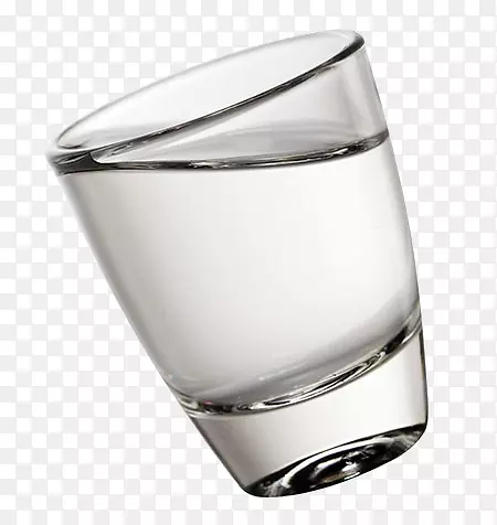 玻璃水杯 白开水