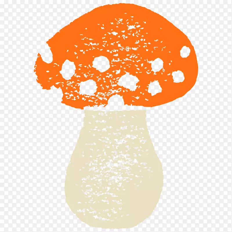 手绘蘑菇卡通植物