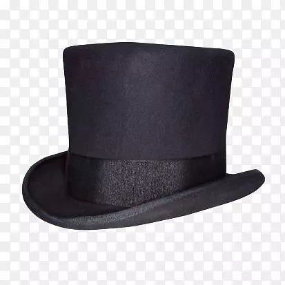黑色法国礼帽