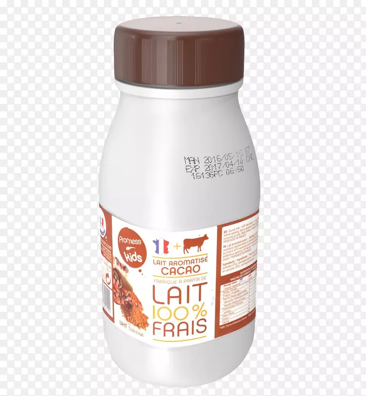 棕色盖子酸奶瓶