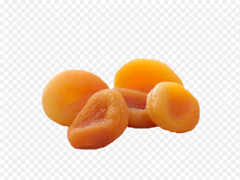 黄色果脯杏干
