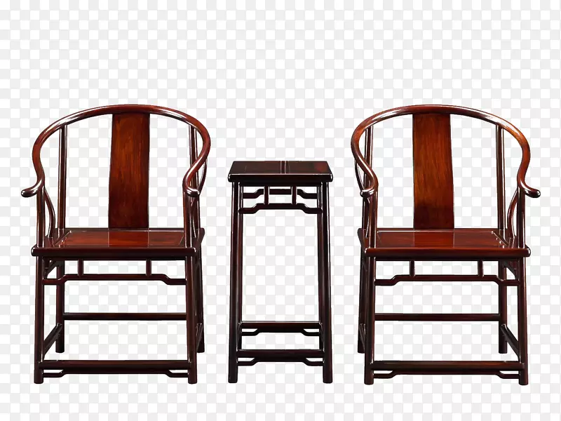 红木家具，圈椅，三件套，中国风