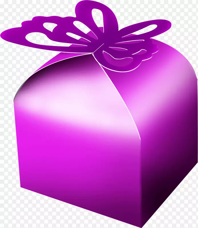 紫色糖果盒