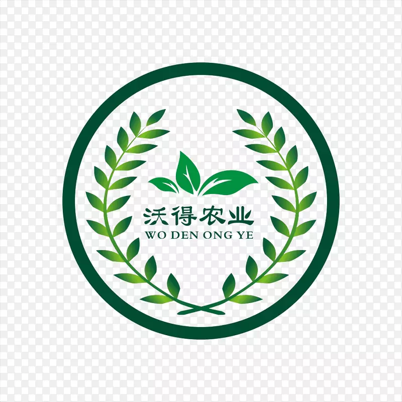 绿色麦穗logo