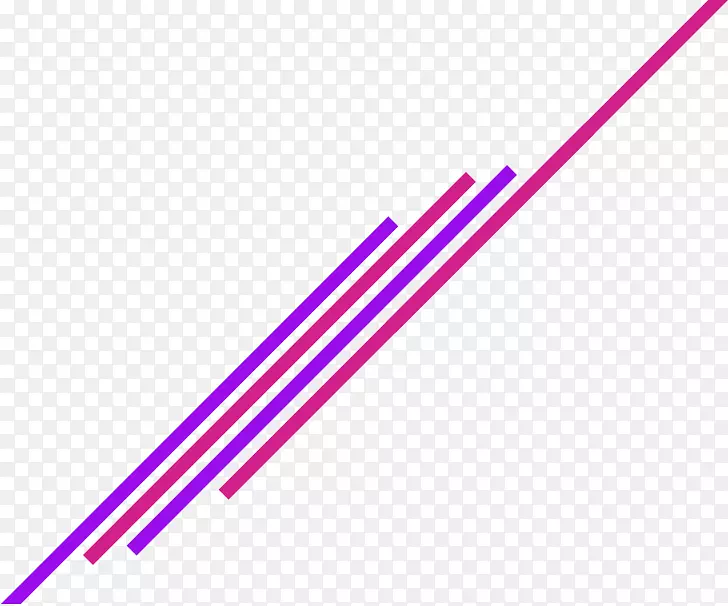 紫色简约并列线条装饰图案