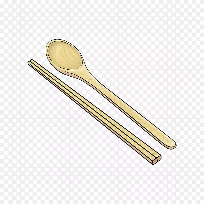 卡通木质筷子