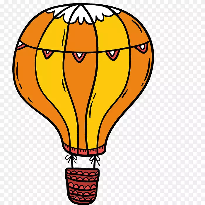插画气球