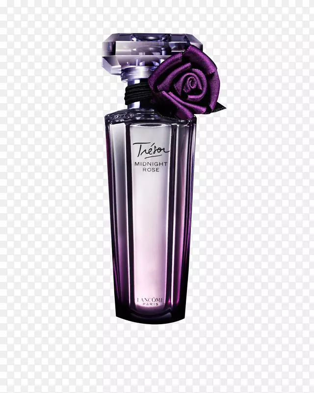 紫色瓶子里的香水