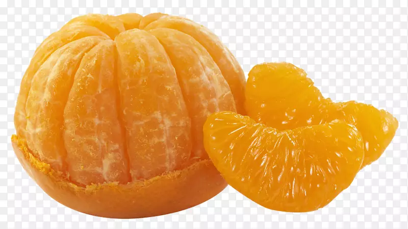 橘子透明背景素材