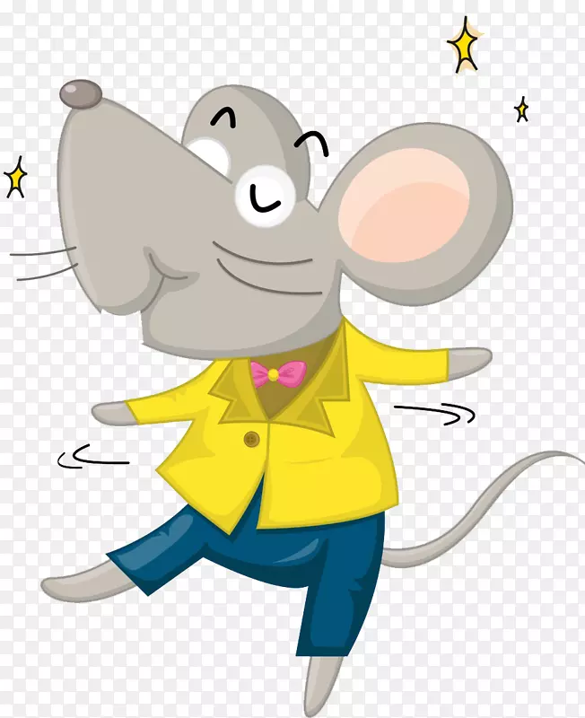 卡通可爱老鼠PNG