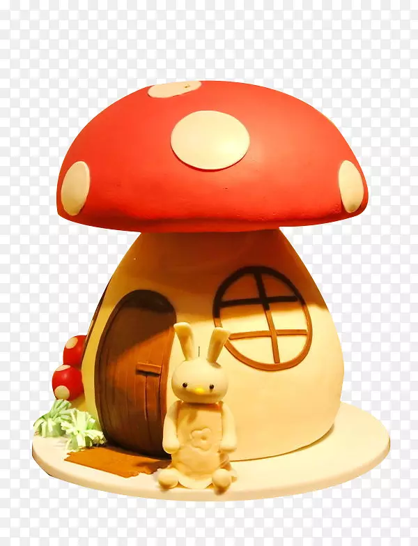 蘑菇房子蛋糕