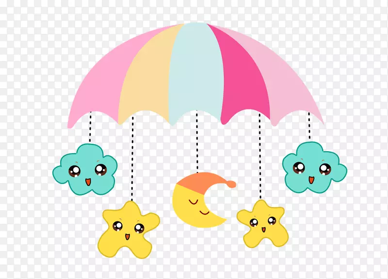 儿童玩具小伞挂饰