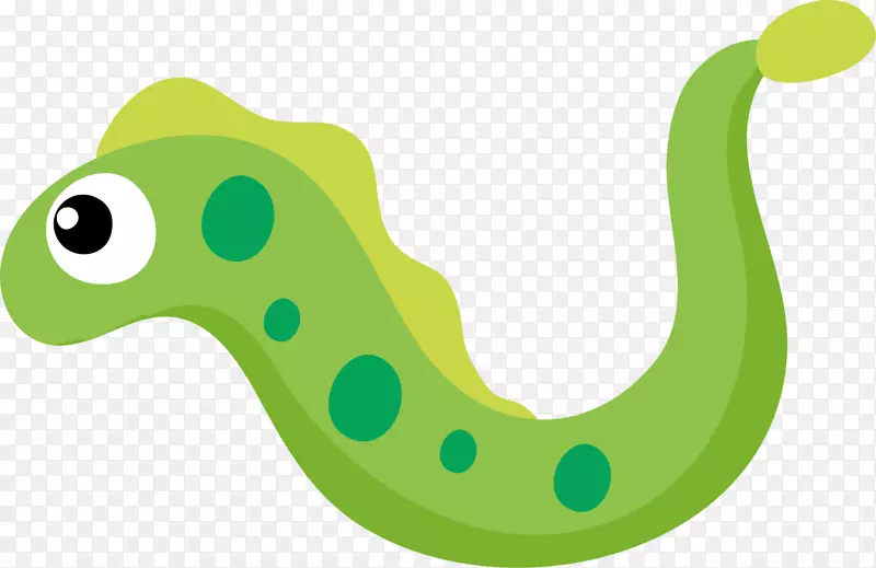 海洋生物绿色鳗鱼