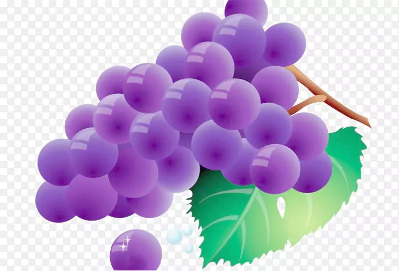 紫色水晶葡萄