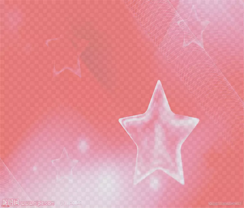 星星粉色底纹背景素材