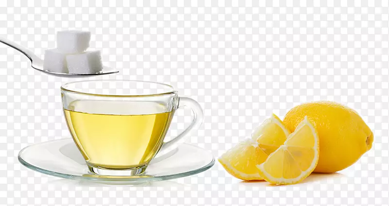 柠檬水和椰果高清摄影图片
