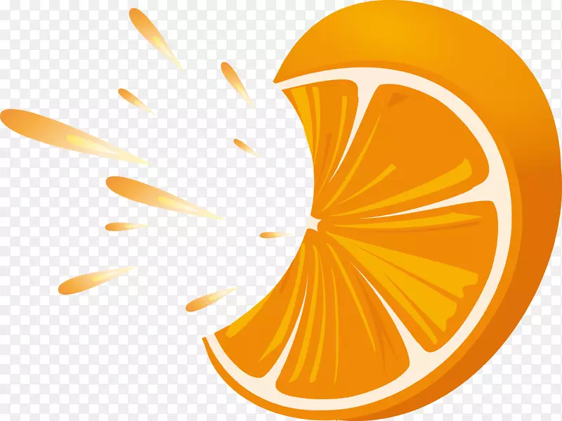 新鲜橘子水果素材图