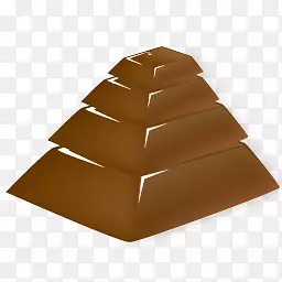 巧克力金字塔图标