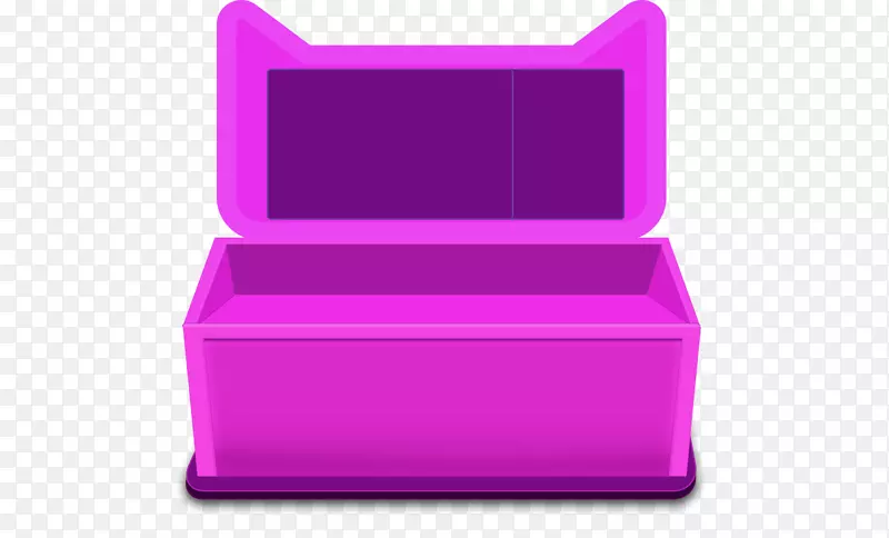 天猫紫色机器模型