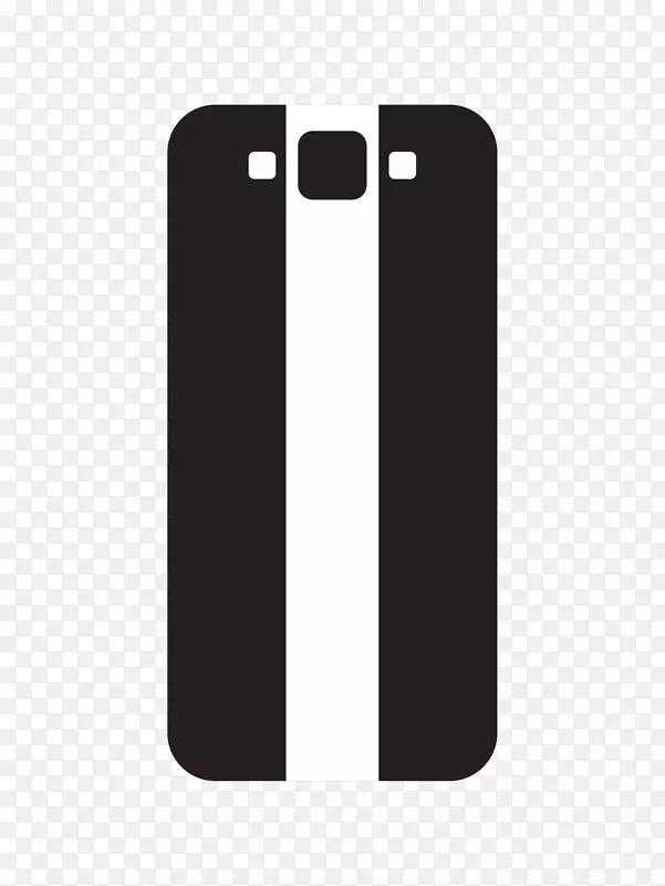 黑白线苹果手机壳条图案设计