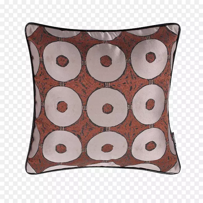 方形圆形造型装饰抱枕