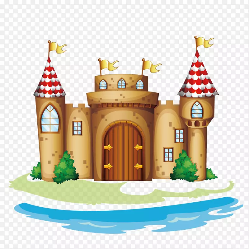 矢量童话城堡