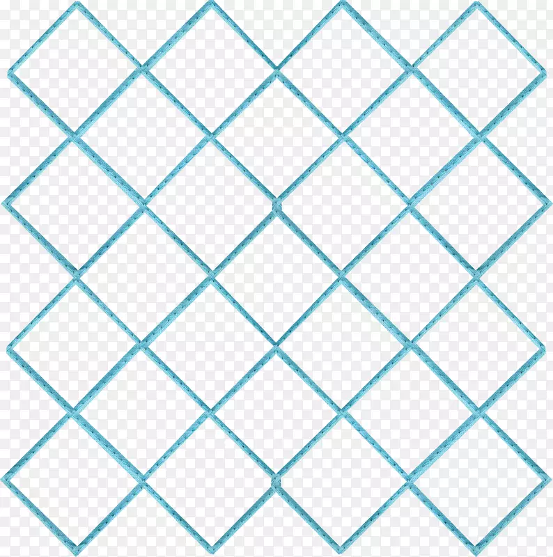 蓝色菱形格子网