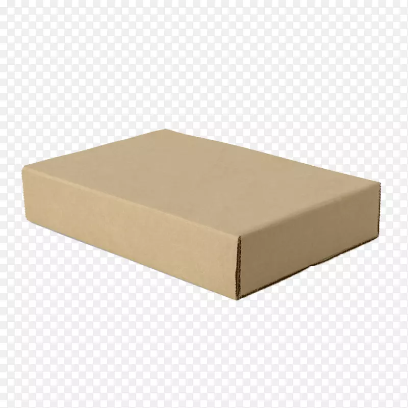 纸盒子立体黄色长方形