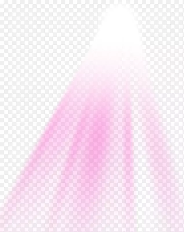 粉色清新光束效果元素
