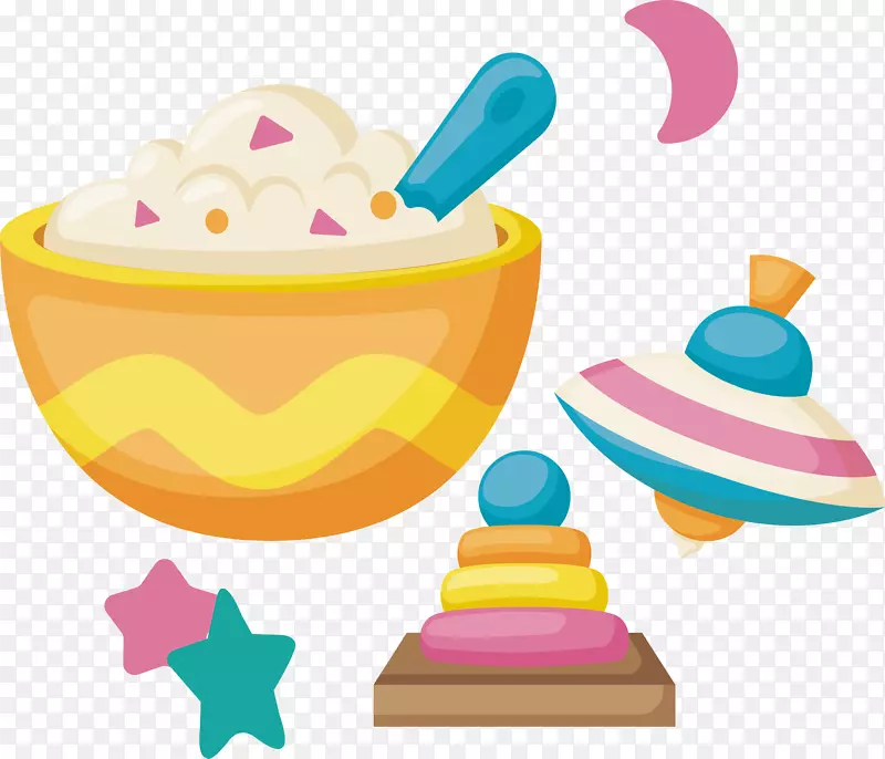食品彩色玩具卡通可爱婴儿用品设