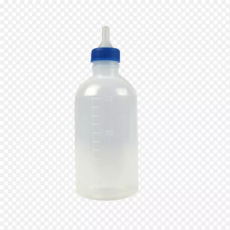 白色透明奶瓶