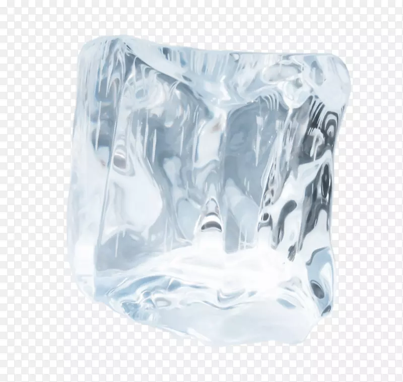 透明的冰块素材