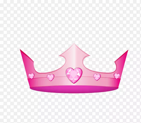 粉色公主王冠
