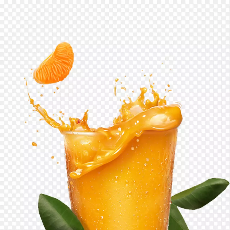 一杯新鲜橙汁