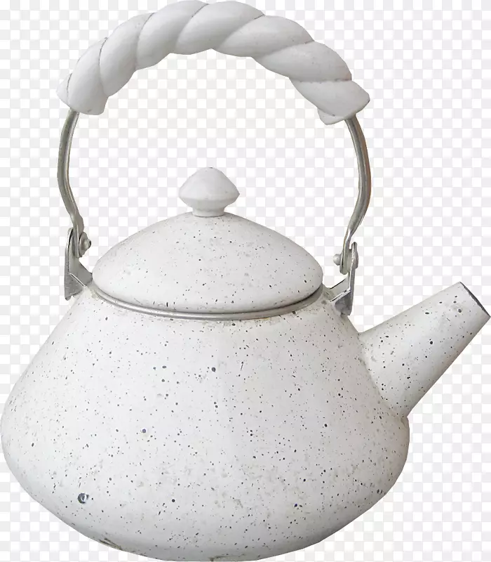 白色漂亮茶壶