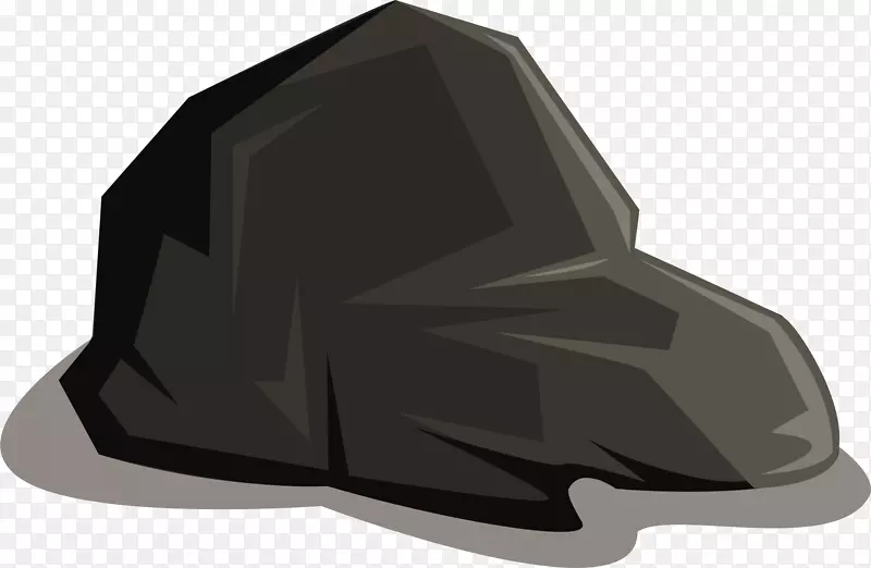 岩石黑色岩石山石