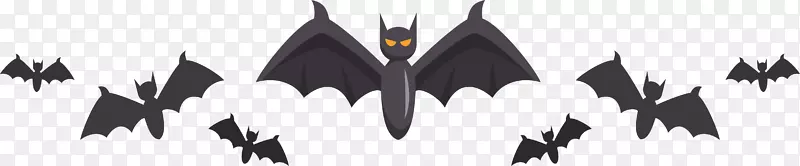 黑色蝙蝠横幅