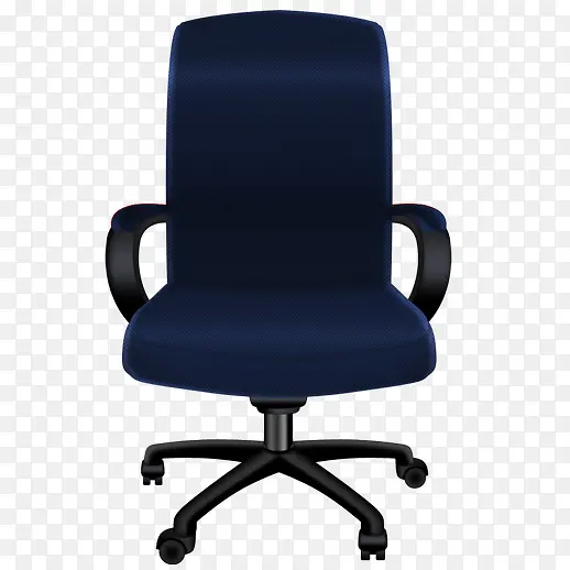 蓝色的办公室椅子Office-chairs-icons