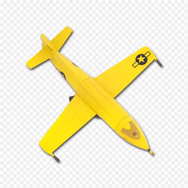 黄色卡通飞机