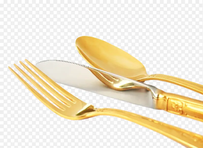 金银色尊贵刀叉
