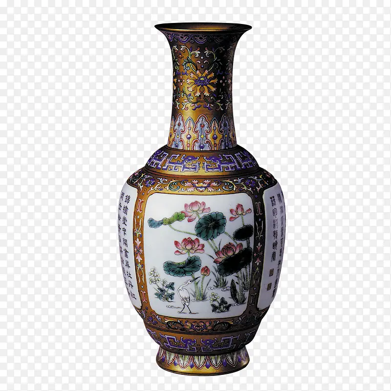 古典花纹瓷器素材