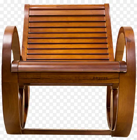 家具原木椅摇摇椅