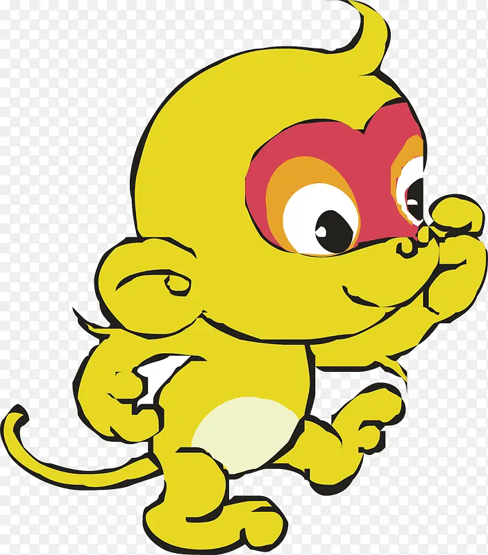 黄色猴子