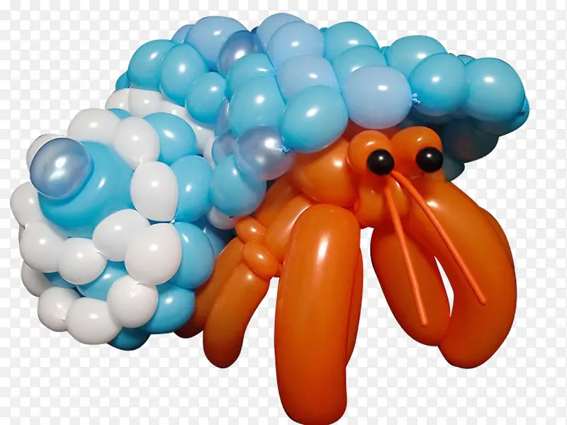 寄居蟹气球造型