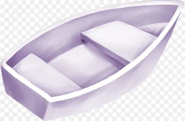 浅紫色小船
