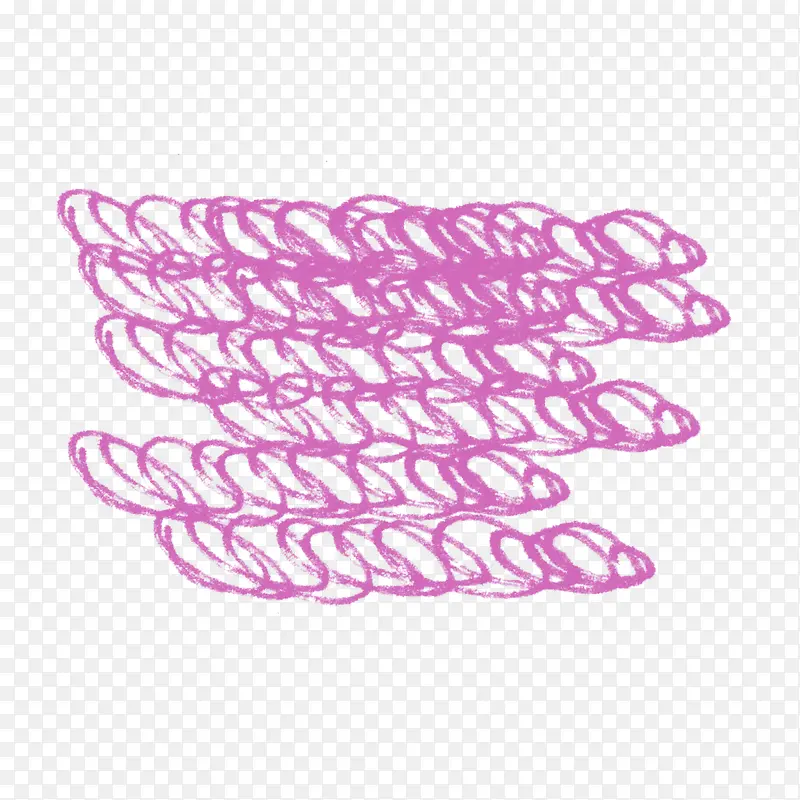 紫色粉笔线条效果