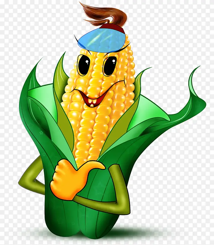 拟人玉米